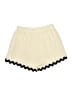 Pink Lily Chevron-herringbone Ivory Shorts Size S - photo 2