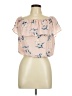 Sienna Sky 100% Polyester Pink Short Sleeve Blouse Size M - photo 1