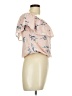 Sienna Sky 100% Polyester Pink Short Sleeve Blouse Size M - photo 4