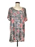 Lularoe Gray Short Sleeve T-Shirt Size M - photo 1