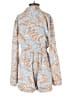Kittenish Print Blue Romper Size XS - photo 2