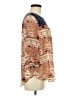 Hayden Tan 3/4 Sleeve Blouse Size M - photo 4