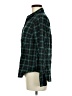 Unbranded 100% Cotton Plaid Green Long Sleeve Button-Down Shirt Size M - photo 5