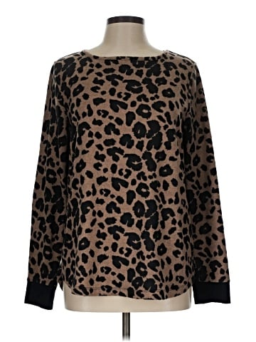 Pink Clover Pullover Sweater (view 1)