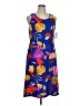 Lularoe Tropical Blue Casual Dress Size 1X (Tall & Curvy) - photo 1