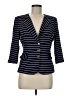 Antonio Melani Stripes Blue Blazer Size 8 - photo 1