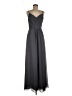 Bill Levkoff 100% Polyester Gray Cocktail Dress Size 6 - photo 1