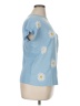 Zeagoo 100% Viscose Blue Pullover Sweater Size XL - photo 4