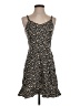 Old Navy Animal Print Black Casual Dress Size S - photo 1