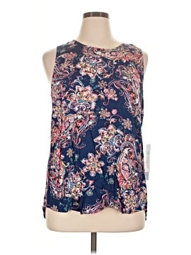 Pale Sky Sleeveless Blouse (view 1)