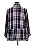 Catherines 100% Rayon Plaid Purple 3/4 Sleeve Button-Down Shirt Size 1X - photo 2