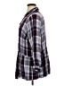 Catherines 100% Rayon Plaid Purple 3/4 Sleeve Button-Down Shirt Size 1X - photo 5