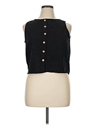 Unbranded Sleeveless Button-Down Shirt (view 1)