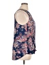 Pale Sky 100% Rayon Blue Sleeveless Blouse Size XL - photo 4