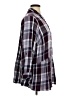 Catherines 100% Rayon Plaid Purple 3/4 Sleeve Button-Down Shirt Size 1X - photo 4