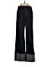 Cinq à Sept Chevron-herringbone Black Jeans Size 0 - photo 1
