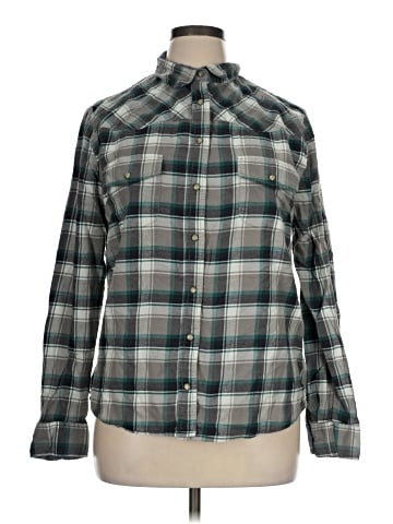 Jachs Girlfriend Long Sleeve Button-Down Shirt (view 1)