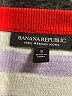 Banana Republic 100% Wool Stripes Purple Wool Pullover Sweater Size S - photo 7