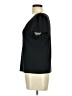 Studio M Black Short Sleeve Top Size M - photo 5