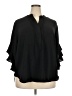 Vince Camuto 100% Polyester Black 3/4 Sleeve Blouse Size 2X - photo 1