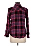 Rails 100% Rayon Plaid Red Long Sleeve Button-Down Shirt Size M - photo 2