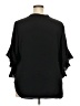 Vince Camuto 100% Polyester Black 3/4 Sleeve Blouse Size 2X - photo 2