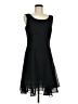 Madison Leigh 100% Polyester Solid Black Cocktail Dress Size 6 - photo 1