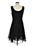 Madison Leigh 100% Polyester Solid Black Cocktail Dress Size 6 - photo 2