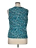 Le Suit Separates Teal Sleeveless Blouse Size XL - photo 2