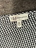 Neiman Marcus Checkered-gingham Gray Ivory Casual Dress Size 10 - photo 7