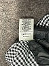 Neiman Marcus Checkered-gingham Gray Ivory Casual Dress Size 10 - photo 8