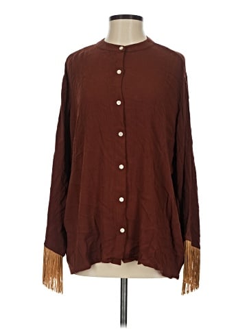 WeWoreWhat Long Sleeve Blouse (view 1)