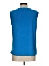 Kasper Blue Sleeveless Blouse Size L - photo 2