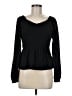 Old Navy Black Long Sleeve Top Size M - photo 1
