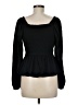 Old Navy Black Long Sleeve Top Size M - photo 2