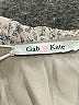 Gab & Kate 100% Polyester Animal Print Tan Casual Dress Size S - photo 7
