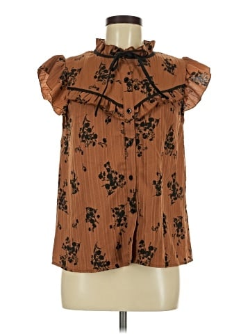 Unbranded Short Sleeve Blouse (view 1)