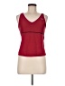 Nike 100% Polyester Red Active Tank Size M - photo 1
