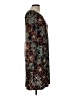 Connected Apparel Print Brown Cocktail Dress Size 10 (petite) - photo 4