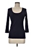 Boden Black 3/4 Sleeve Top Size 6 - photo 1