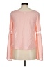 Mine 100% Polyester Pink Long Sleeve Blouse Size M - photo 2