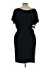 Unbranded Solid Black Casual Dress Size L (estimated) - photo 2