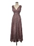 J.Crew Collection 100% Polyester Brown Casual Dress Size 6 - photo 1