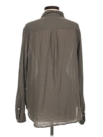 OUTERKNOWN Long Sleeve Blouse (view 2)