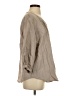 Focus Tan 3/4 Sleeve Blouse Size S - photo 4