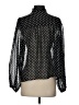 Sam Edelman 100% Polyester Polka Dots Black Long Sleeve Blouse Size S - photo 2