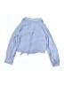 Zara Blue Long Sleeve Blouse Size 8 - 9 - photo 2