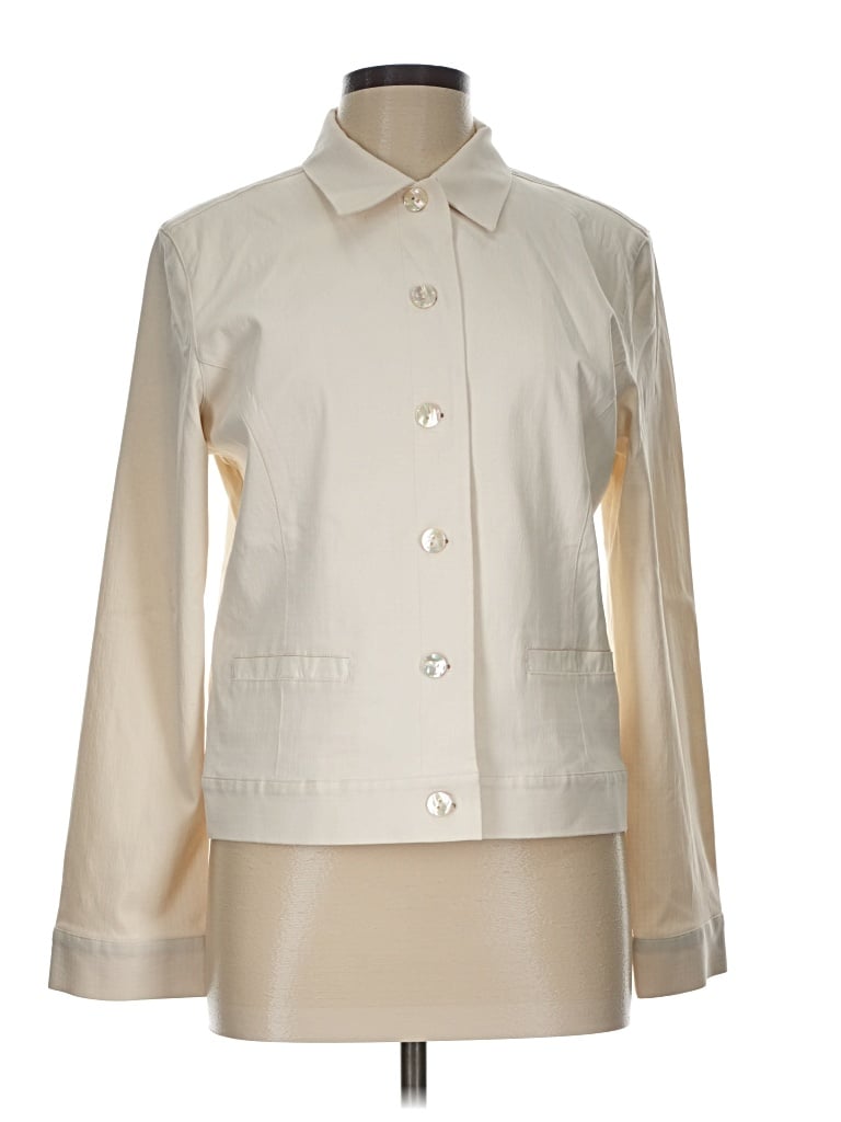 Pre-owned Tommy Bahama Jacket In Ivory