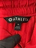 Athleta Solid Red Athletic Shorts Size 14 - photo 3