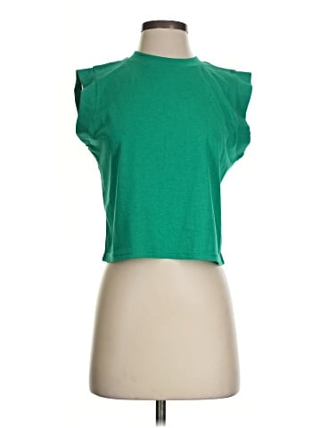 Pink Lily Sleeveless T-Shirt (view 1)